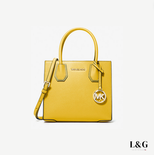 CROSS BODY CUERO MERCER AMARILLO MK